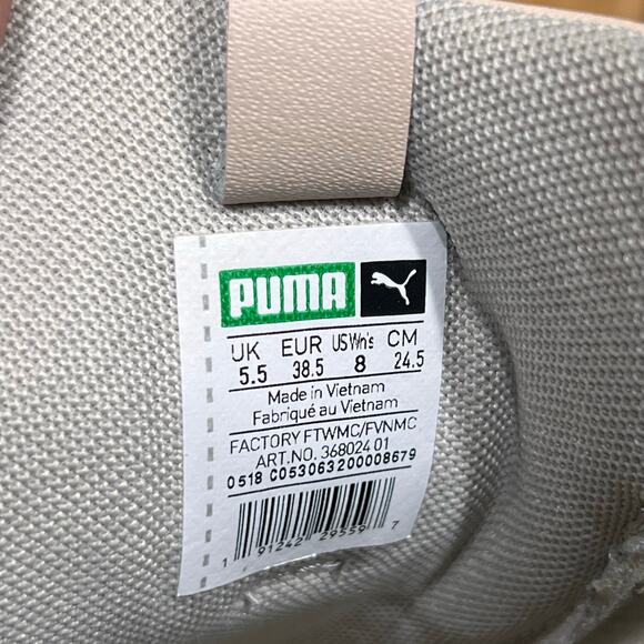 Puma Thunder Desert Particle Beige Pink Tan Leather Suede Sneakers Womens Size 8 - Picture 11 of 11